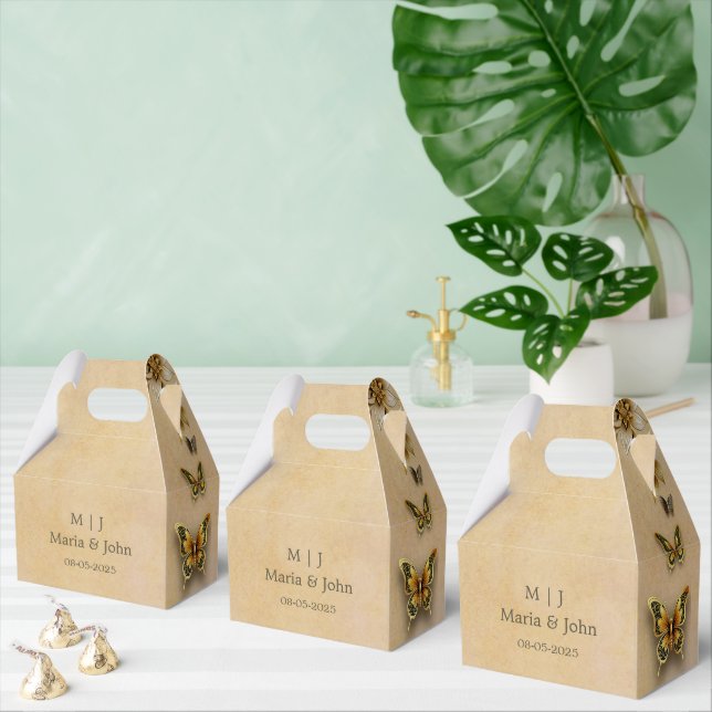 Ballotins Papillons d'or (Multiple)