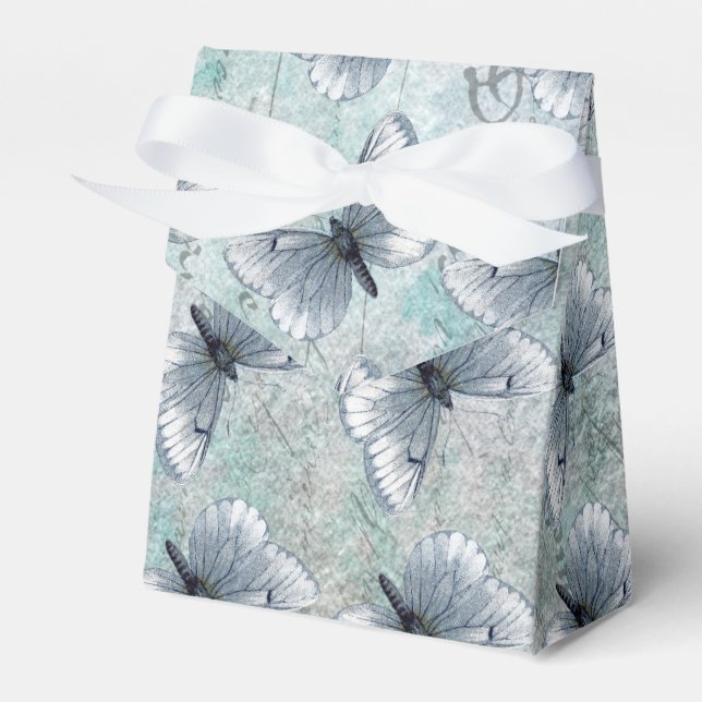 Ballotins Papillons vintages Grunge français (Verso)