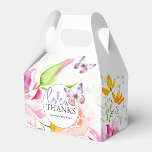 Ballotins Papillons violets ballotin Baby shower