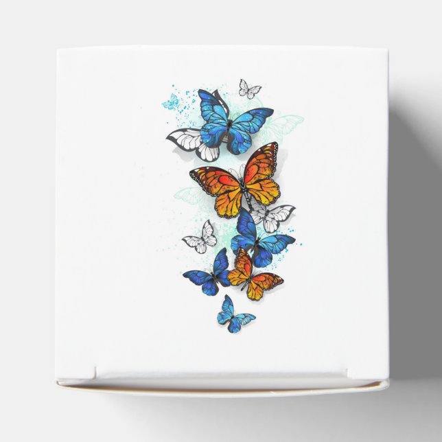 Ballotins Papillons volants Morpho et Monarch (Haut)