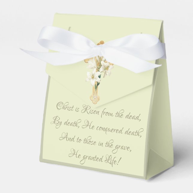 Ballotins Pâques Résurrection Pascha Prière Favoriser Religi (Verso)