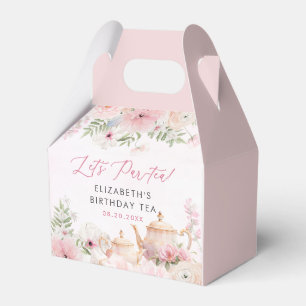 Ballotins Par tea Floral Tea Girl Anniversaire
