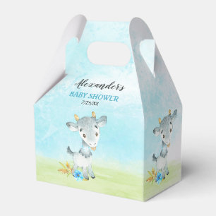 Ballotins Parc de Baby showers Watercolor Boy Goat