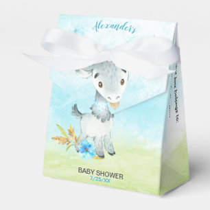 Ballotins Parc de Baby showers Watercolor Boy Goat