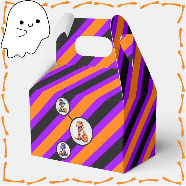 Ballotins Parti Dino-Mash d'Halloween (Dino Gift Box for Halloween)