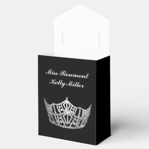 Ballotins Parti Favoriser Box Pageant Couronne