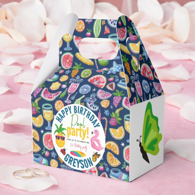 Ballotins Partie du pool | Fête d'anniversaire à thème d'été (Mariage)