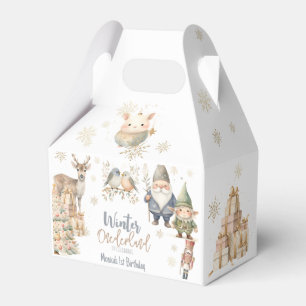 Ballotins Parties scintillant d'hiver onederland merveilleux