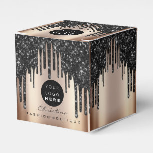 Ballotins Parties scintillant Logo personnalisé Black Drives