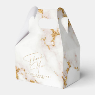 Ballotins Parties scintillant moderne en marbre Merci V2 Gol