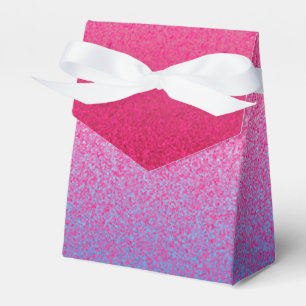 Ballotins Parties scintillant Pink-Purple-PARTY FAVOR BOX, t