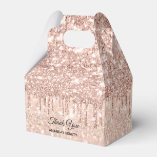 Ballotins Parties scintillant rose Déchets doux 16e Fête des