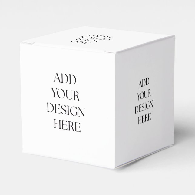 Ballotins Party Favor Box (Verso)