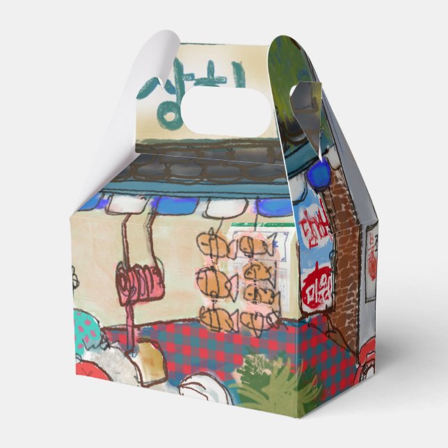 Ballotins Party Favor Box | Craft Party Supply & Gift Packag (Verso)