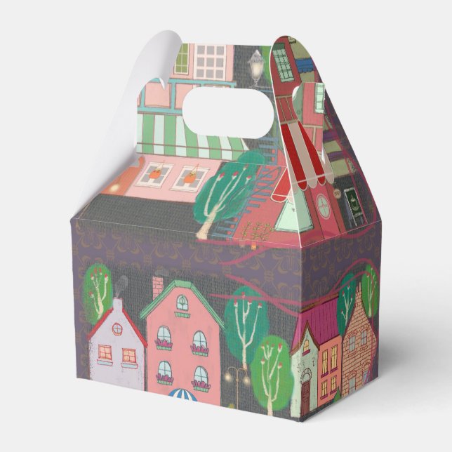 Ballotins Party Favor Box | Craft Party Supply & Gift Packag (Verso)
