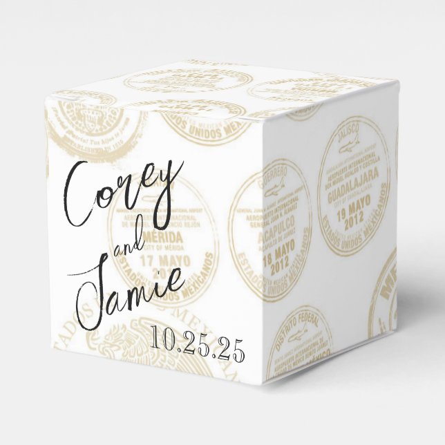 Ballotins Passeport du Mexique (Verso)