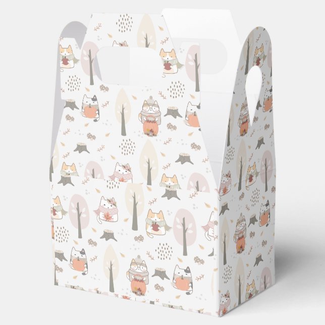 Ballotins Pastel Autumn Cute Cats (Ouvert)