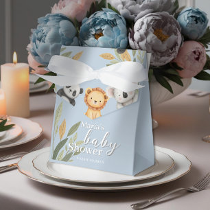 Ballotins Pastel Baby shower tropical Jungle Safari Animaux