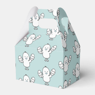Ballotins Pastel Blue Cute Motif de poussins et d'oeufs de P