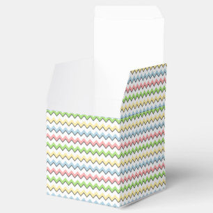 Ballotins Pastel Chevron-Drop Shadow par Shirley Taylor