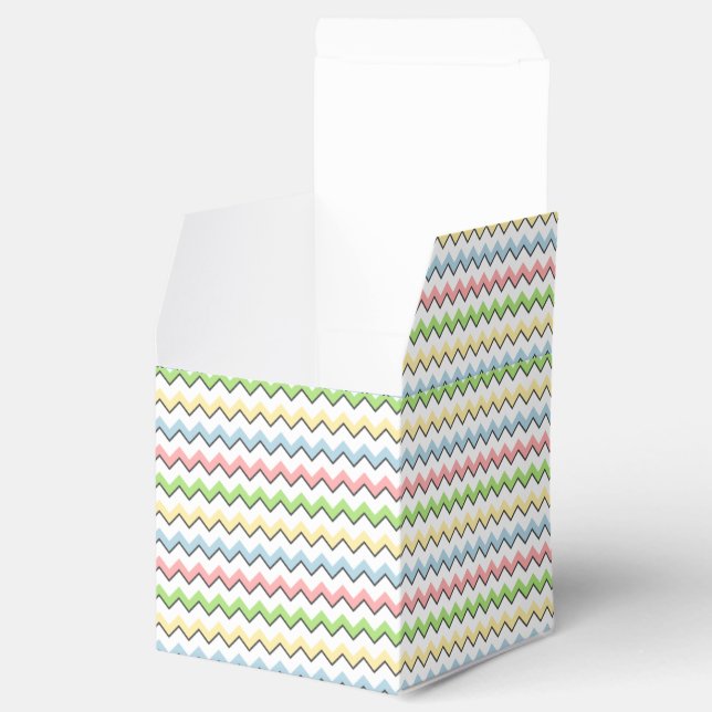 Ballotins Pastel Chevron-Drop Shadow par Shirley Taylor (Ouvert)