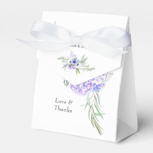 Ballotins Pastel Violet Floral Mariage