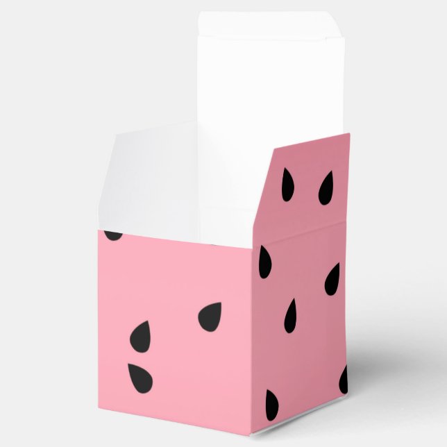 Ballotins Pastèque Graines Noires Été Ambiance Rose Juteux (Ouvert)