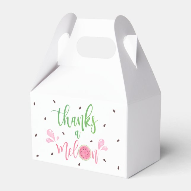 Ballotins Pastèque Merci une Pastèque Merci (Verso)