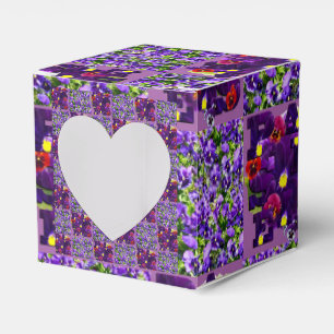 Ballotins Patchwork en Pansons Violettes,