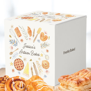 Ballotins Pâtisserie Boulangerie sur mesure à l'aquarelle