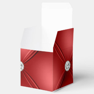 Ballotins Patteries décoratives Red Tufted Small Square