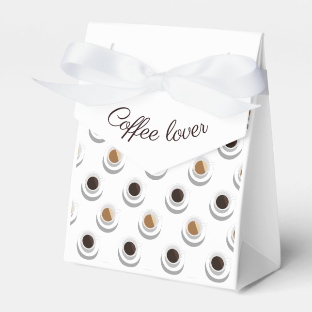 Ballotins Pause café. sac cadeau moyen (Verso)