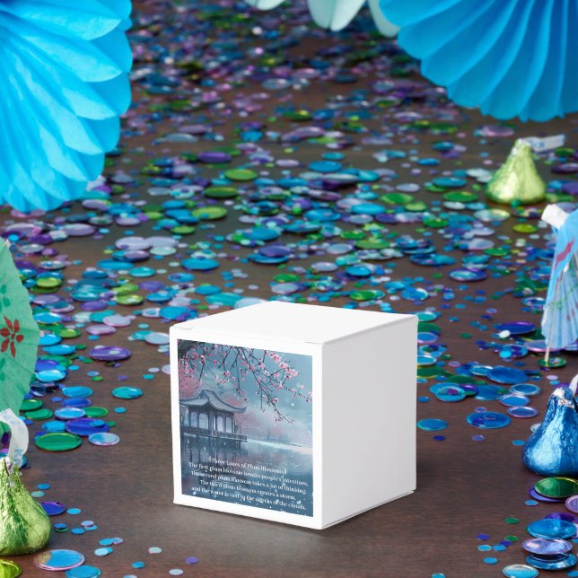 Ballotins Pavillon en fleurs de prune Lac (Fête)