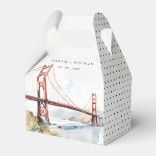 Ballotins Paysage de mariage du pont Golden Gate de San Fran