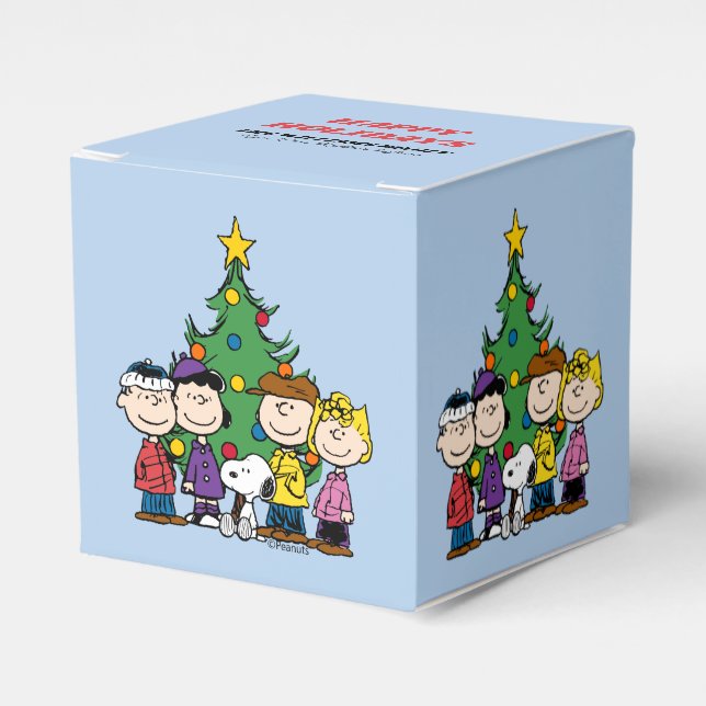 Ballotins Peanuts | Le Gang autour de l'Arbre de Noël (Verso)