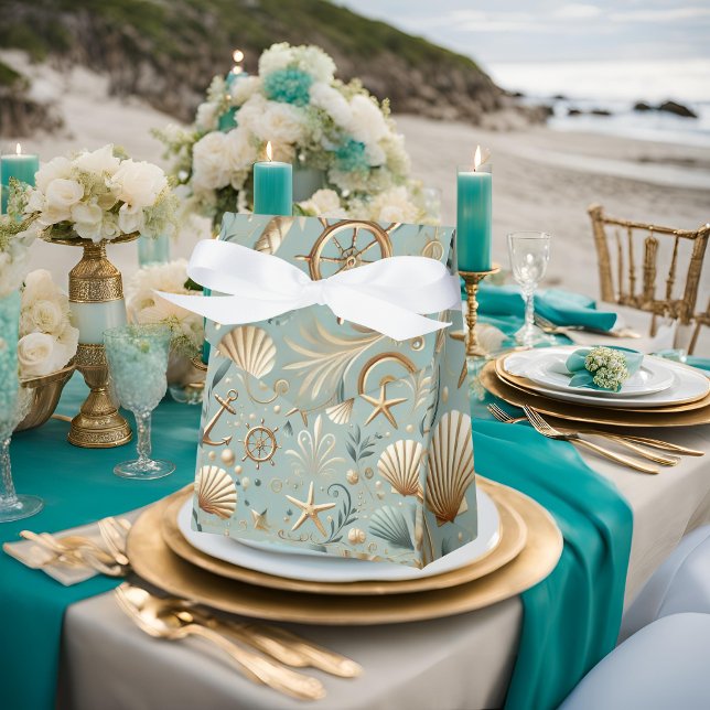 Ballotins Pearl Coast Elegance Seafoam Ballotin nautique (Créateur téléchargé)