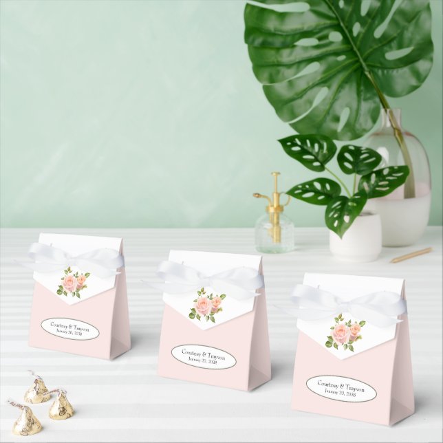 Ballotins Pêcher les Roses avec blanc (Multiple)