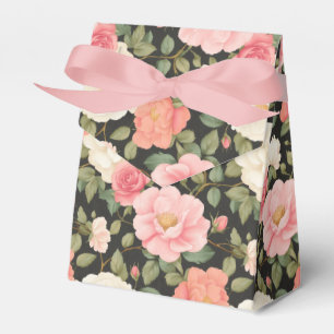 Ballotins Peint à la main Blush & Ivory Roses Verdure luxuri
