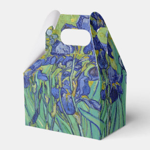 Ballotins Peinture à l'huile florale Les Iris bleus célèbres