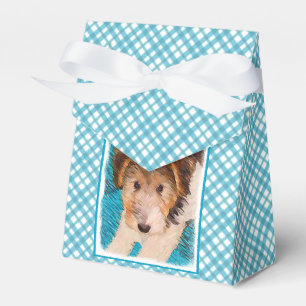 Ballotins Peinture de chiot Terrier Fox - Art de chien origi
