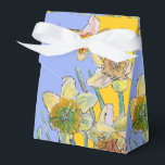 Ballotins Peinture de fleur de jonquille florale Anniversair<br><div class="desc">Peinture de fleur de jonquille Boîte à gâteau d'anniversaire aquarelle florale. Un produit magnifique réalisé à partir de mes peintures aquarelles originales.</div>