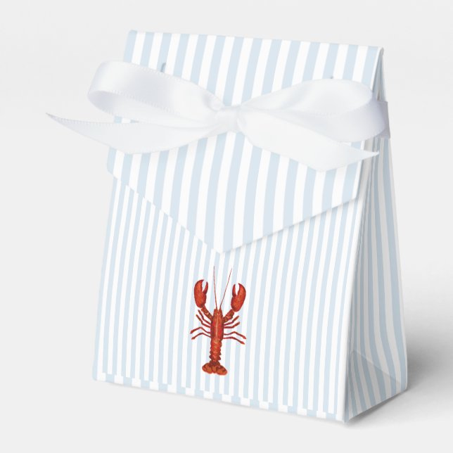 Ballotins Peinture de homard rayure bleue Prépa (Verso)