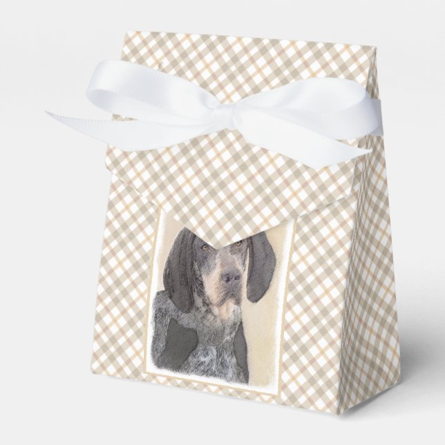 Ballotins Peinture de linge bluetick - mignon chien original (Verso)
