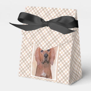 Ballotins Peinture de Redbone Coonhound - Art original de ch