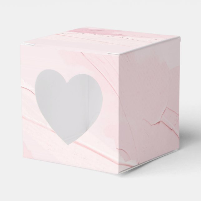 Ballotins Peinture éclaboussée rose pastel (Verso)