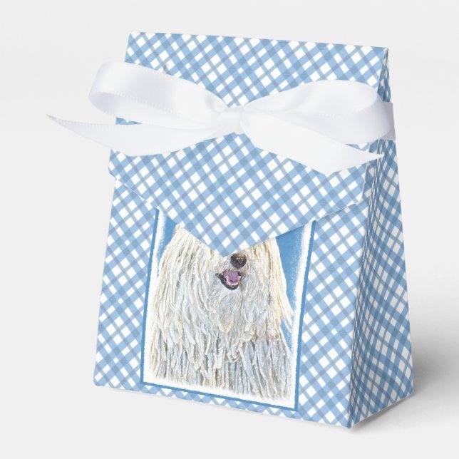 Ballotins Peinture Puli - Cute Original Chien Art (Verso)