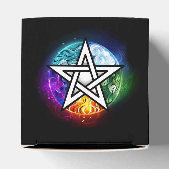 Ballotins pentagramme du Wiccan (Haut)