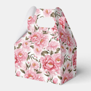 Ballotins Peonies Print Party Boîte de traitement