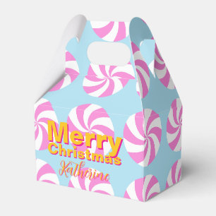 Ballotins Peppermenthe bleu de Noël
