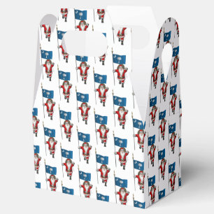 Ballotins Père Noël Avec Drapeau De Caroline Du Sud